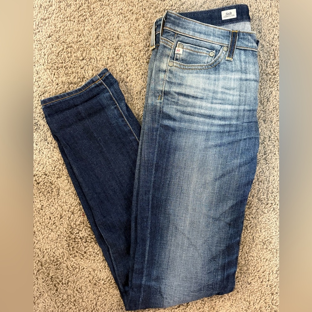 👖AG • Stilt cigarette jeans • 25R • EUC - Picture 2 of 11